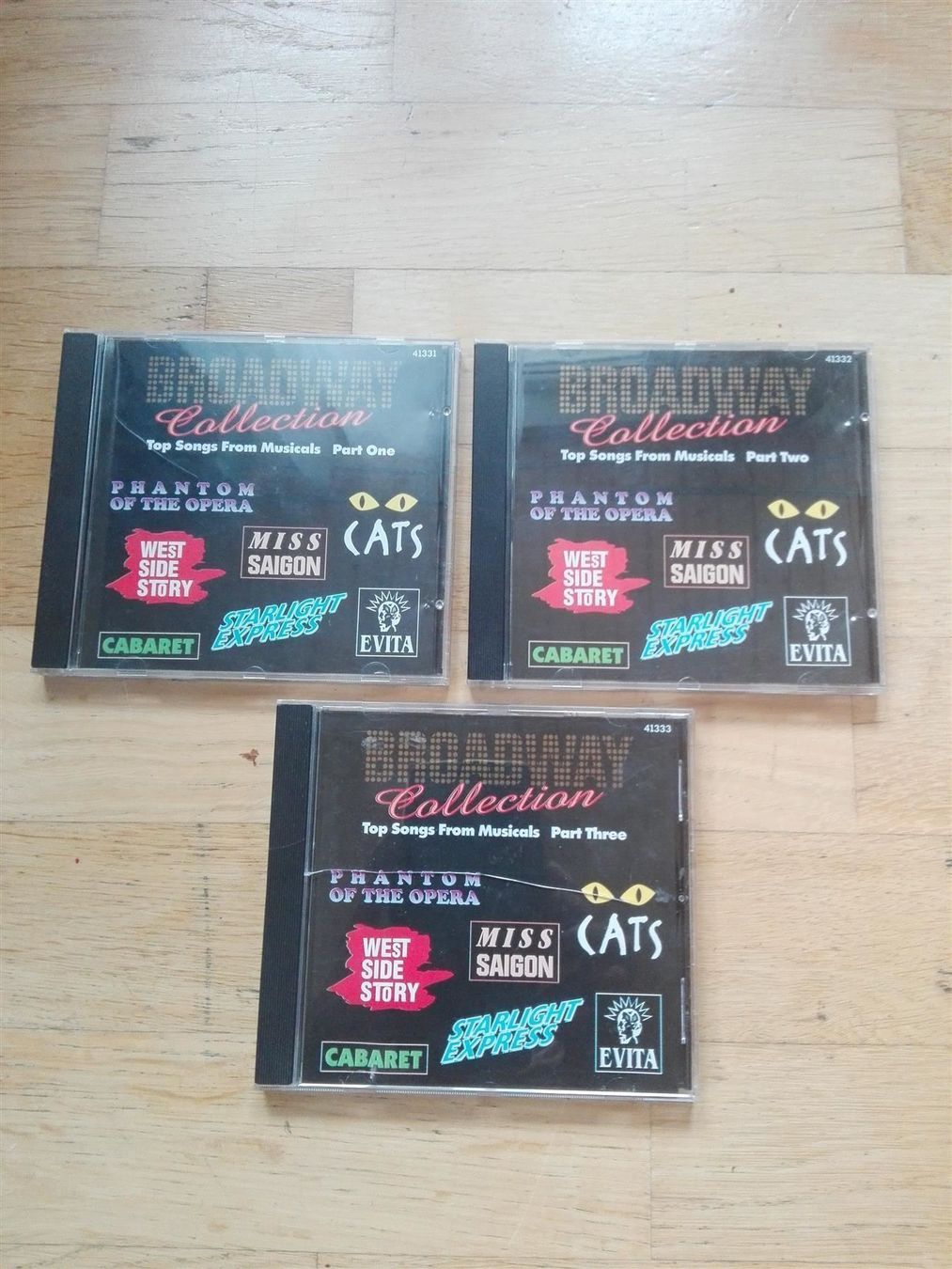 CD: Broadway Collections  (Part 1-3) – Usato da St.Gallen venduto da elk2022