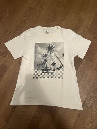 H&M Palmen Print T-Shirt Gr. M Sommer Strand Ferien