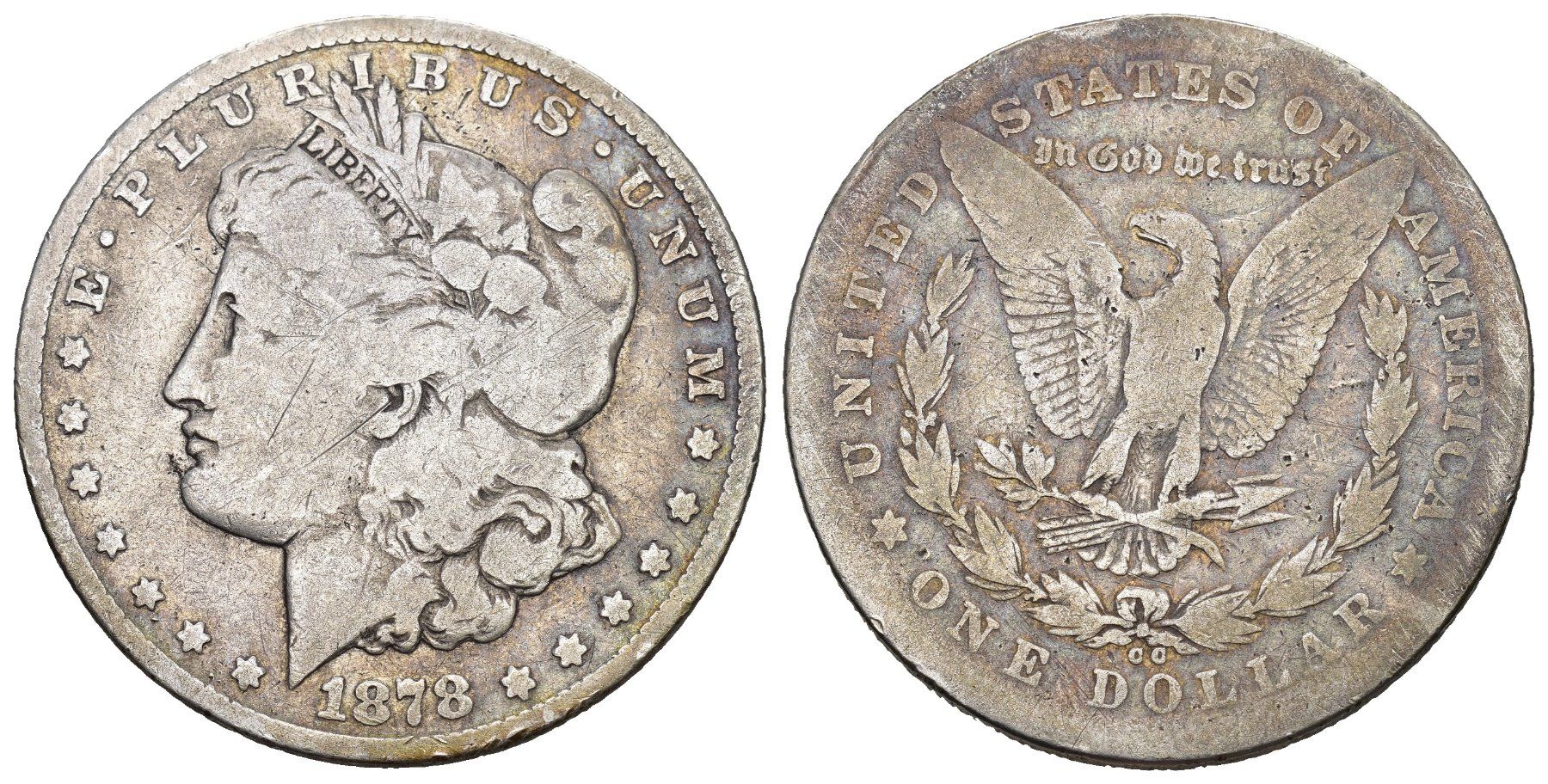 Tutti le monete: USA 1878 CC – Usato da Bern venduto da numismatictops