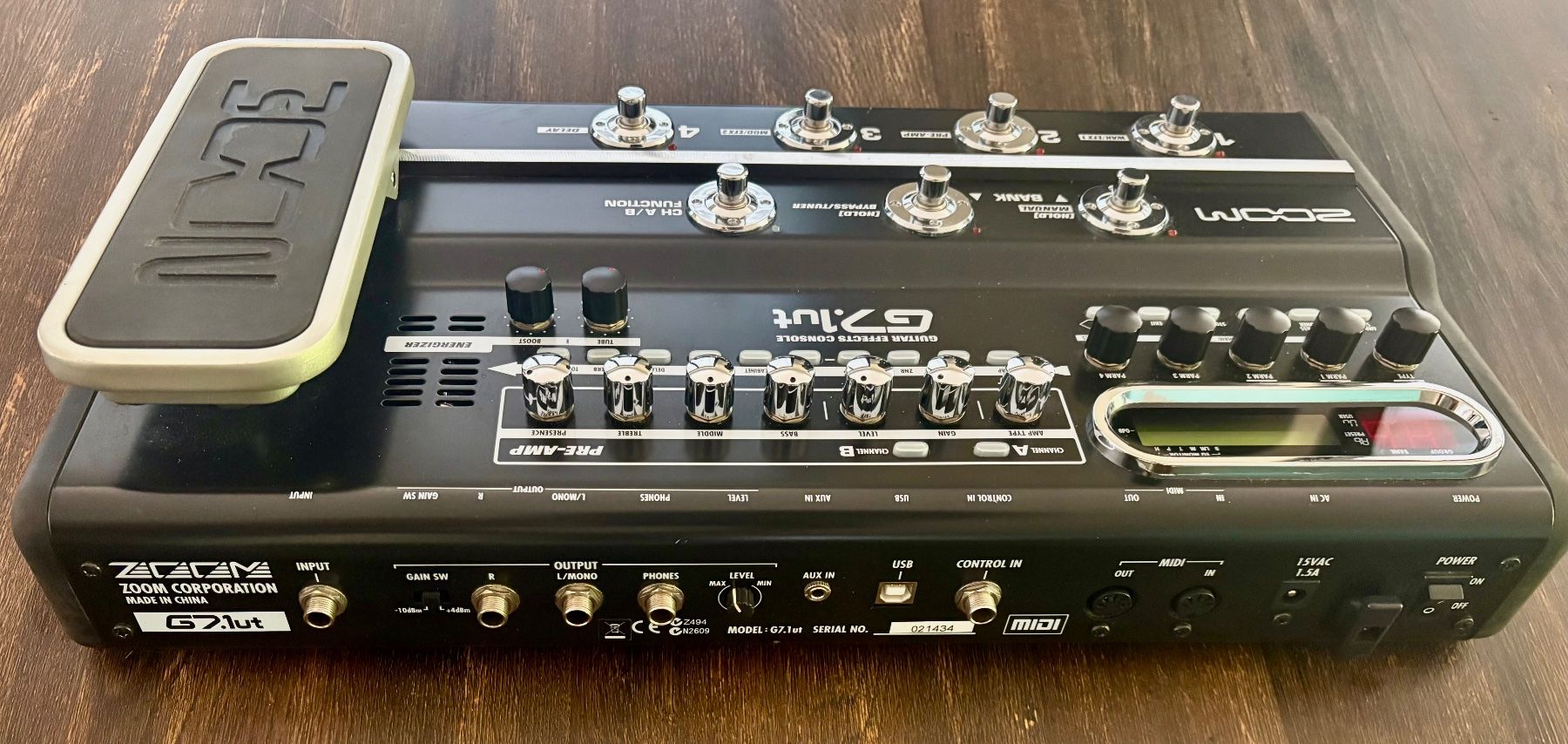 Musikinstrumente: ZOOM G7.1ut: Multi-Effektgerät für E-Gitarre – Gebraucht aus Fahrwangen von Jokmok1 2