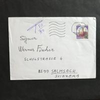 NP Brief aus ITALIEN mit Nachporto Taxierung
