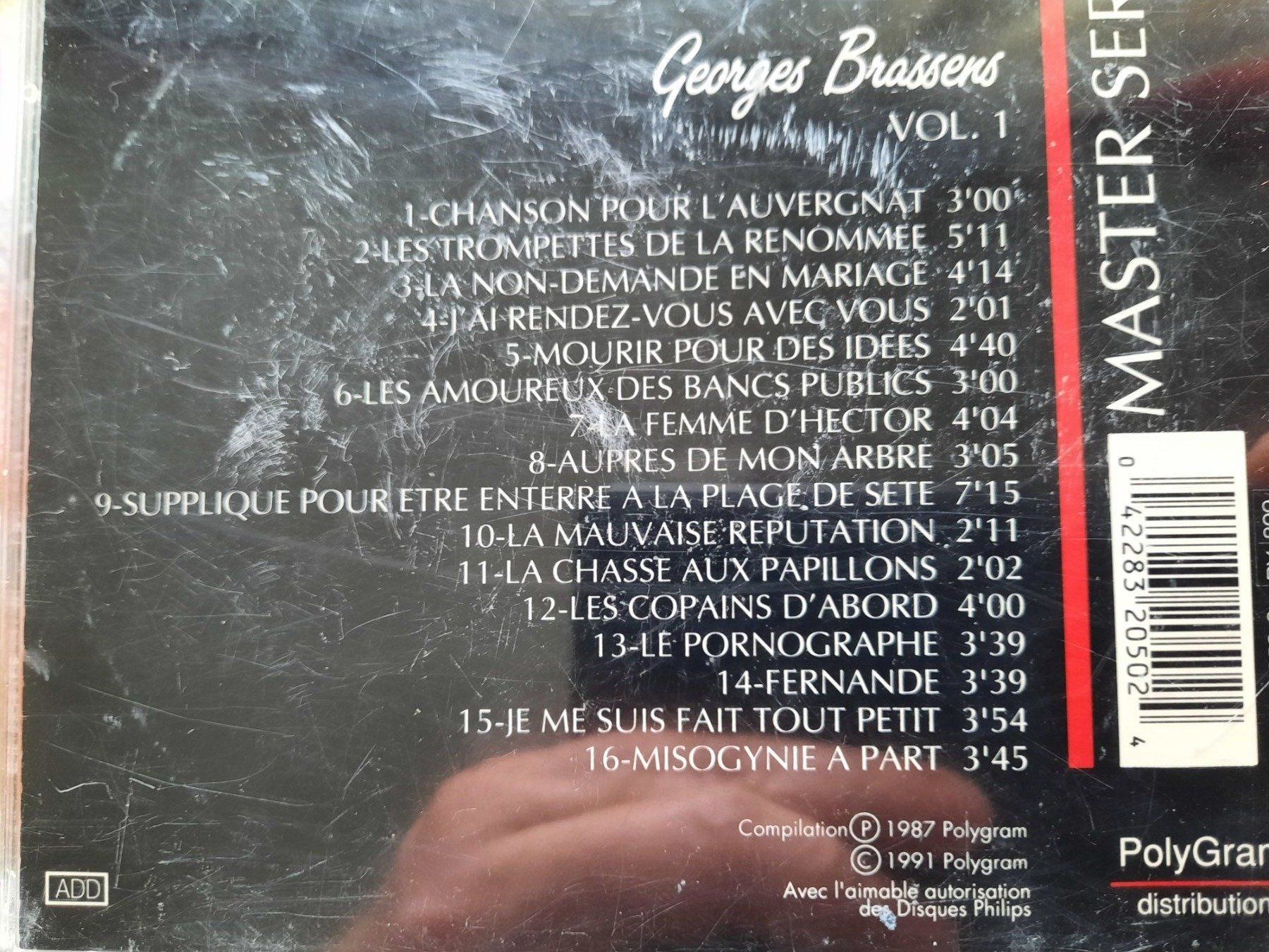 CD: CD Georges Brassens - Master Série – Usato da Pully venduto da bro_n52j 2