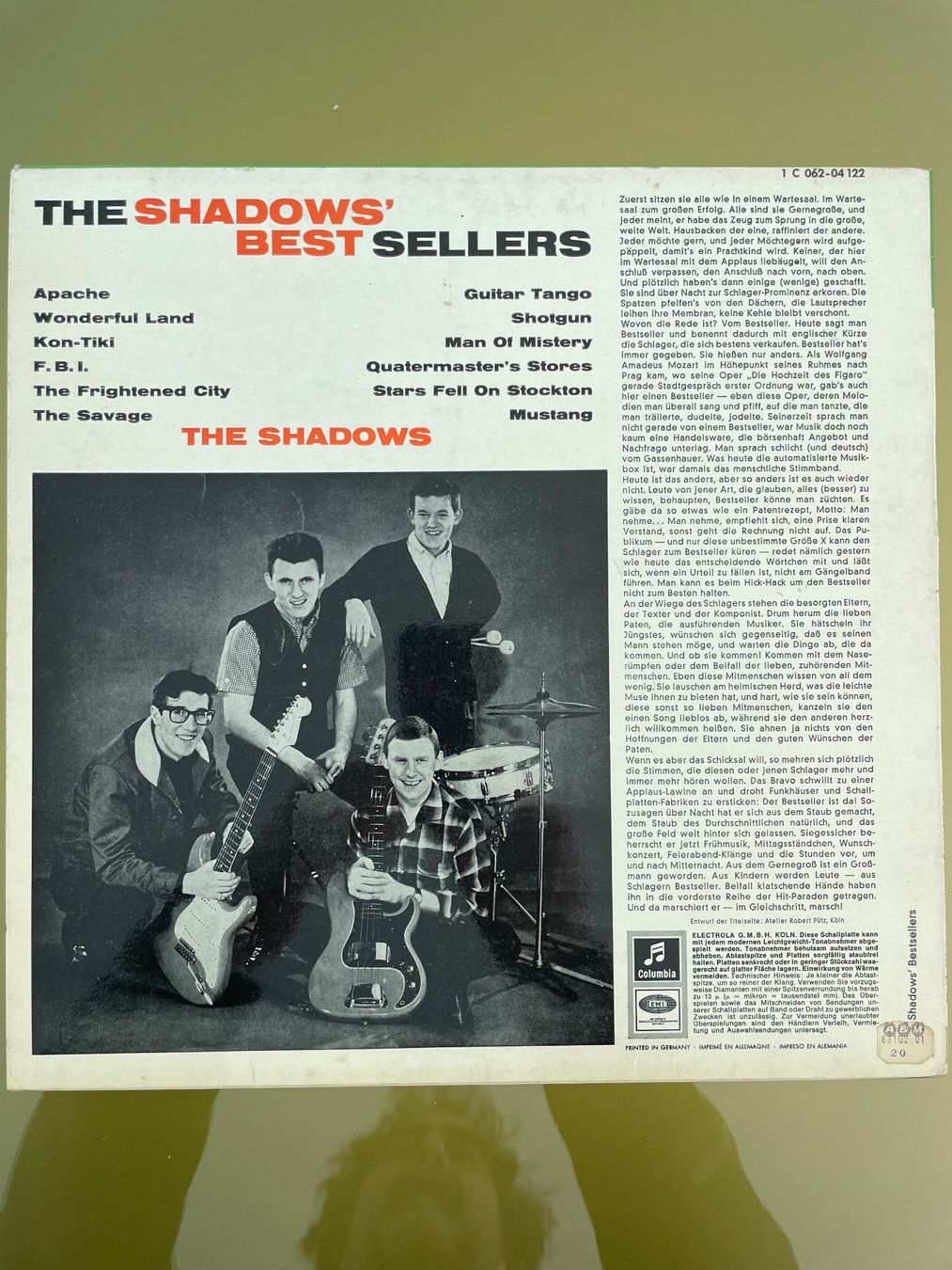 Dischi in vinile: The Shadows - Bestsellers, LP – Usato da Sutz venduto da fx05 1