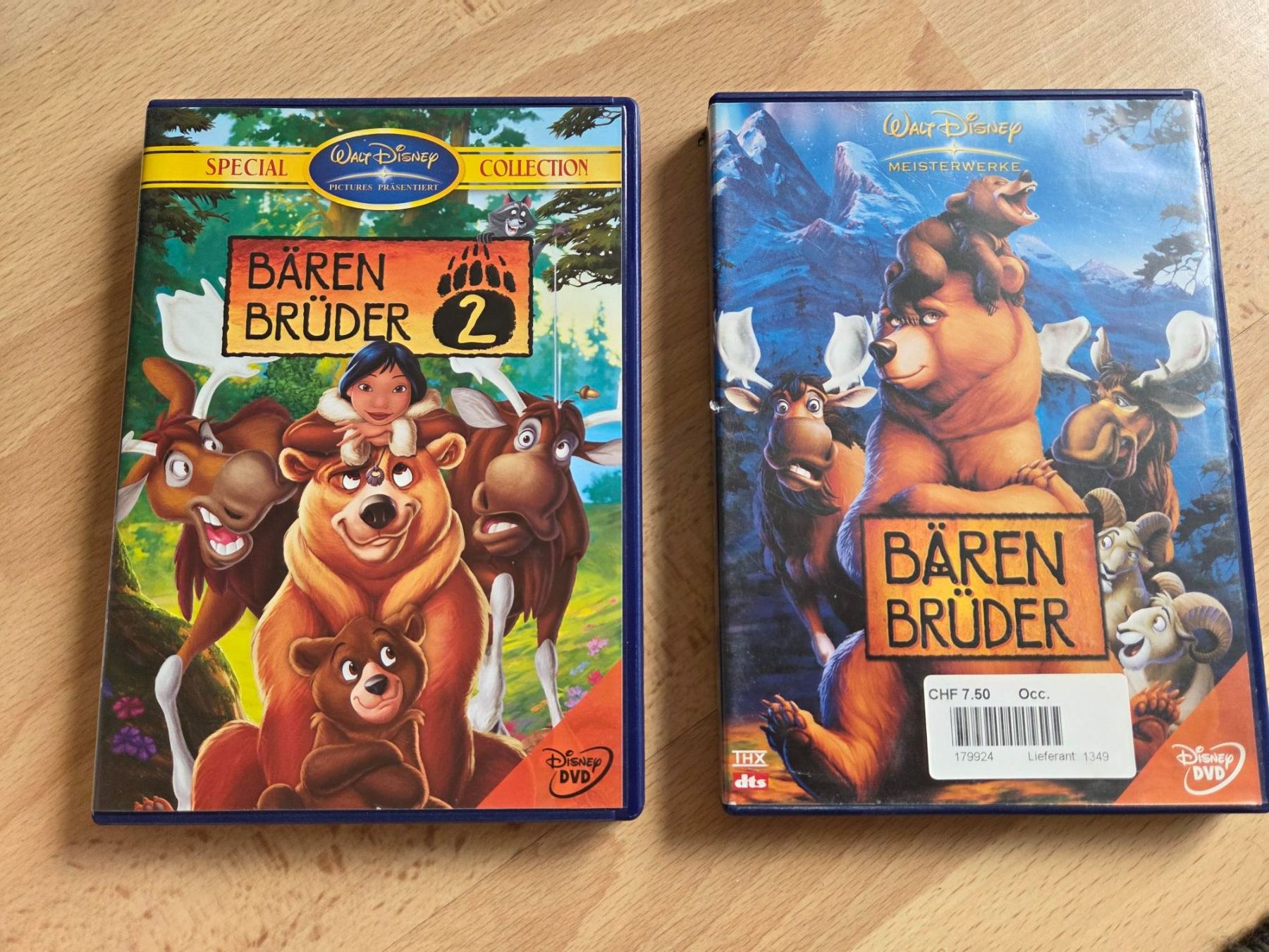 Tutti i DVDs: Bären Brüder 2 DVD's – Usato da Herznach venduto da koro02