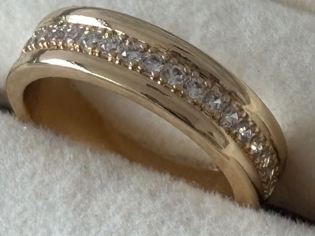 Anelli: Luxus Elegante  Gr: 16/6 Ring  Farbe: Gold – Nuovo (secondo la descrizione) da Biel-Bienne venduto da Roserosse13 3