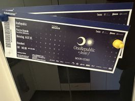 2x Ticket - OneRepublic + Jessie J Moon+Stars 14.07.26