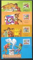 Pro Juventute 1984 Serie 4 Maximumkarten Orts-ET 26.11.1984
