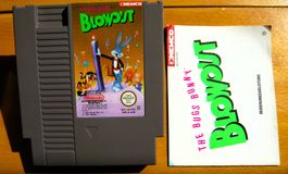 NES : Bugs Bunny Birthday Blowout, avec NOTICE !