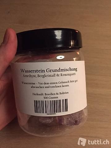 Minerali & Pietre curative: Wasserstein Grundmischung (neu!) – Nuovo (secondo la descrizione) da Lachen SZ venduto da stettnic