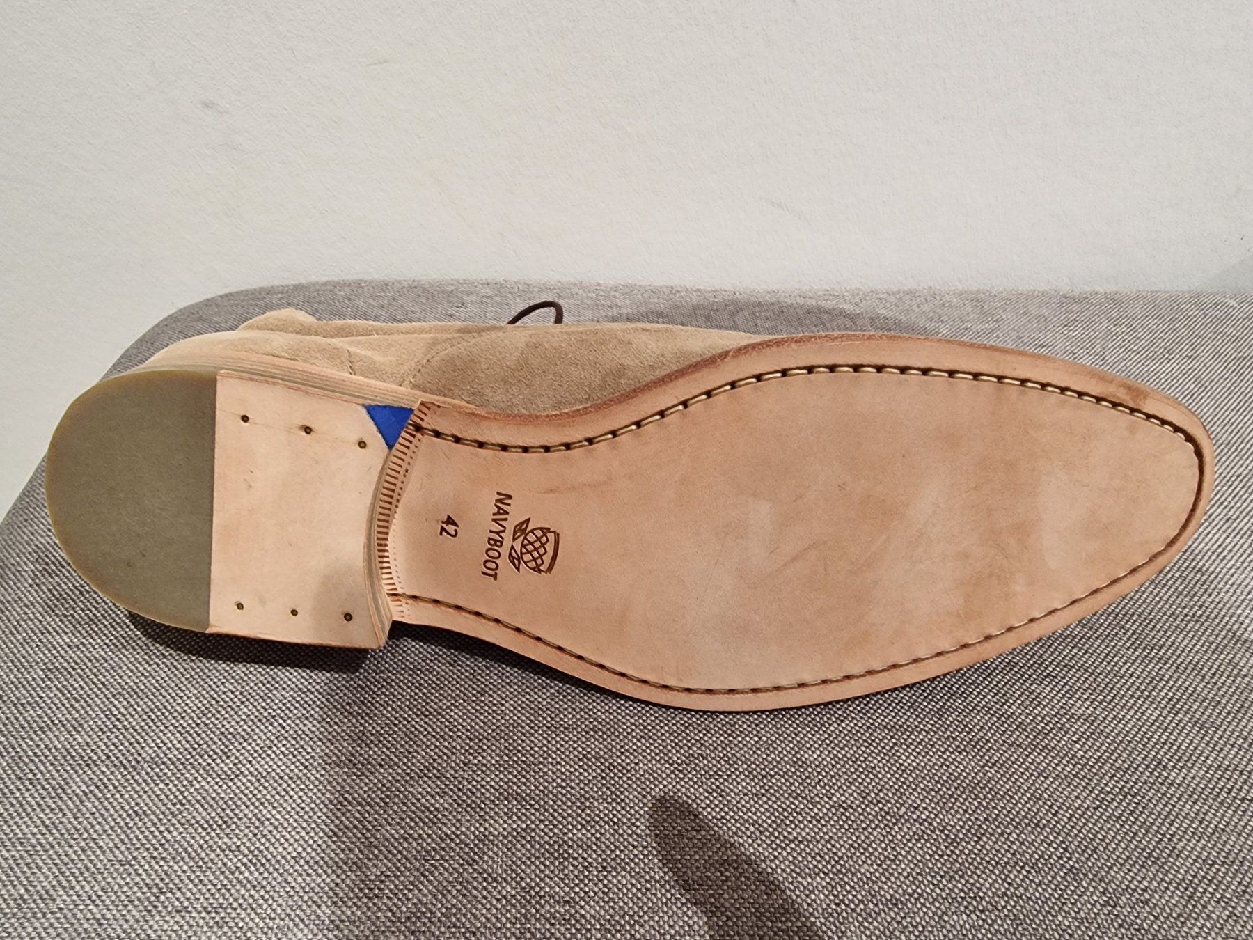 Navyboot Scarpe da uomo: Navyboot Stiefel beige Gr.42 – Nuovo (secondo la descrizione) da Allenwinden venduto da Babo2 3