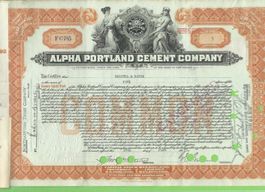 Alpha Portland Cement Company 1925