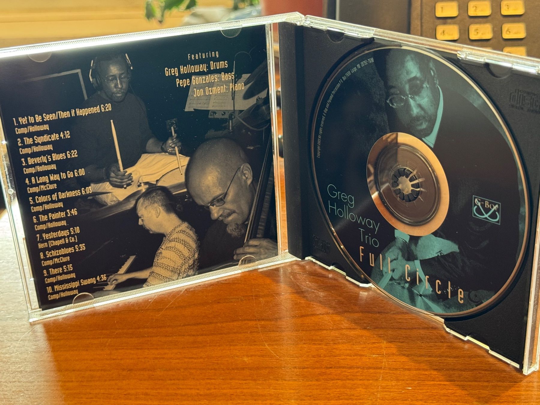 CD: Greg Holloway Trio - Full Circle - KA01A – Nuovo (secondo la descrizione) da Küsnacht ZH venduto da JazzRecords 2
