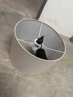 2x Hängelampe / Pendelleuchte von JYSK – Stoffschirm Beige –