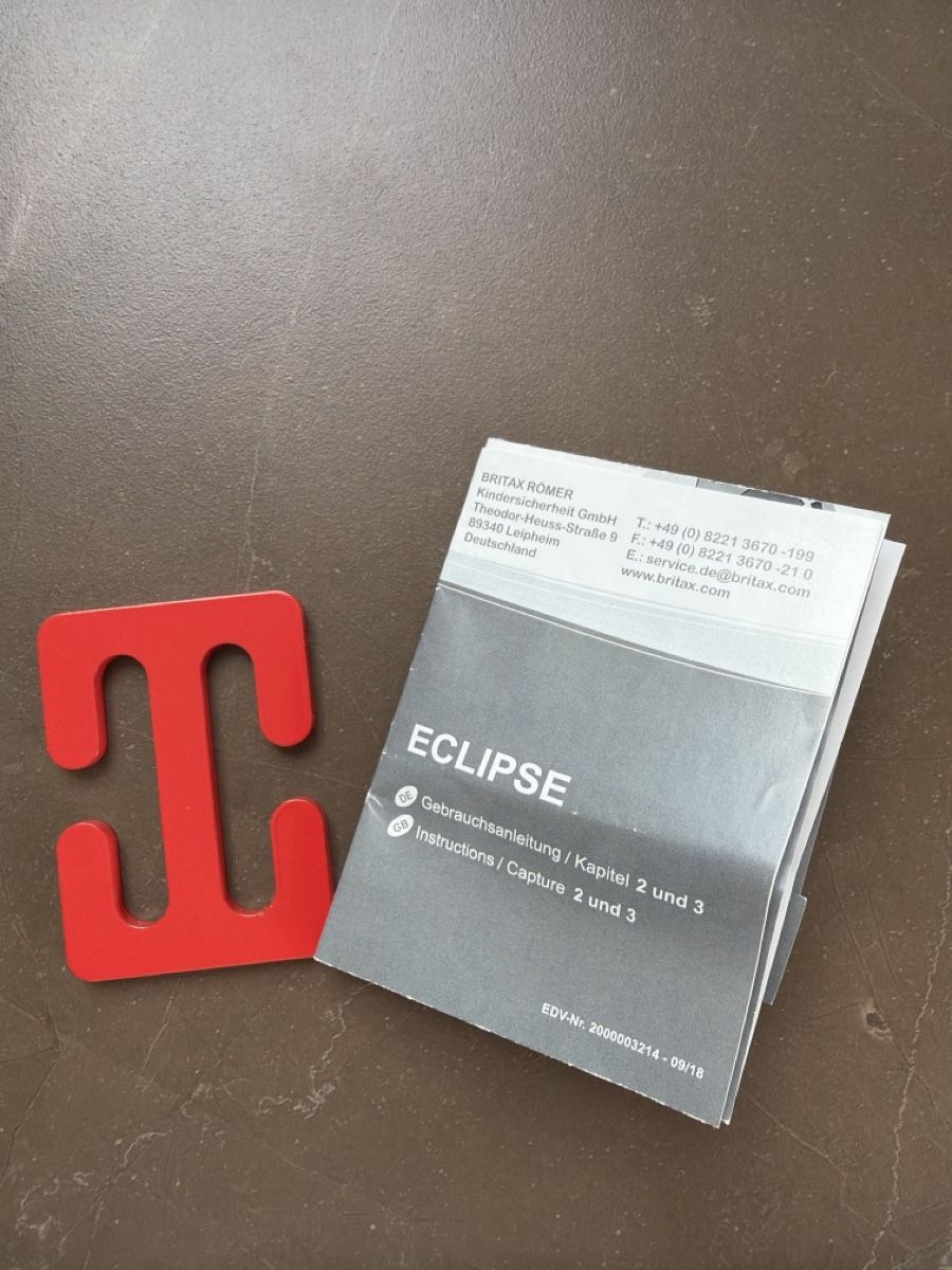 Britax Römer Auto-Kindersitze: Britax Römer Eclipse Gurtclip neu Rot – Neu und originalverpackt aus Goldswil von Fisel 1