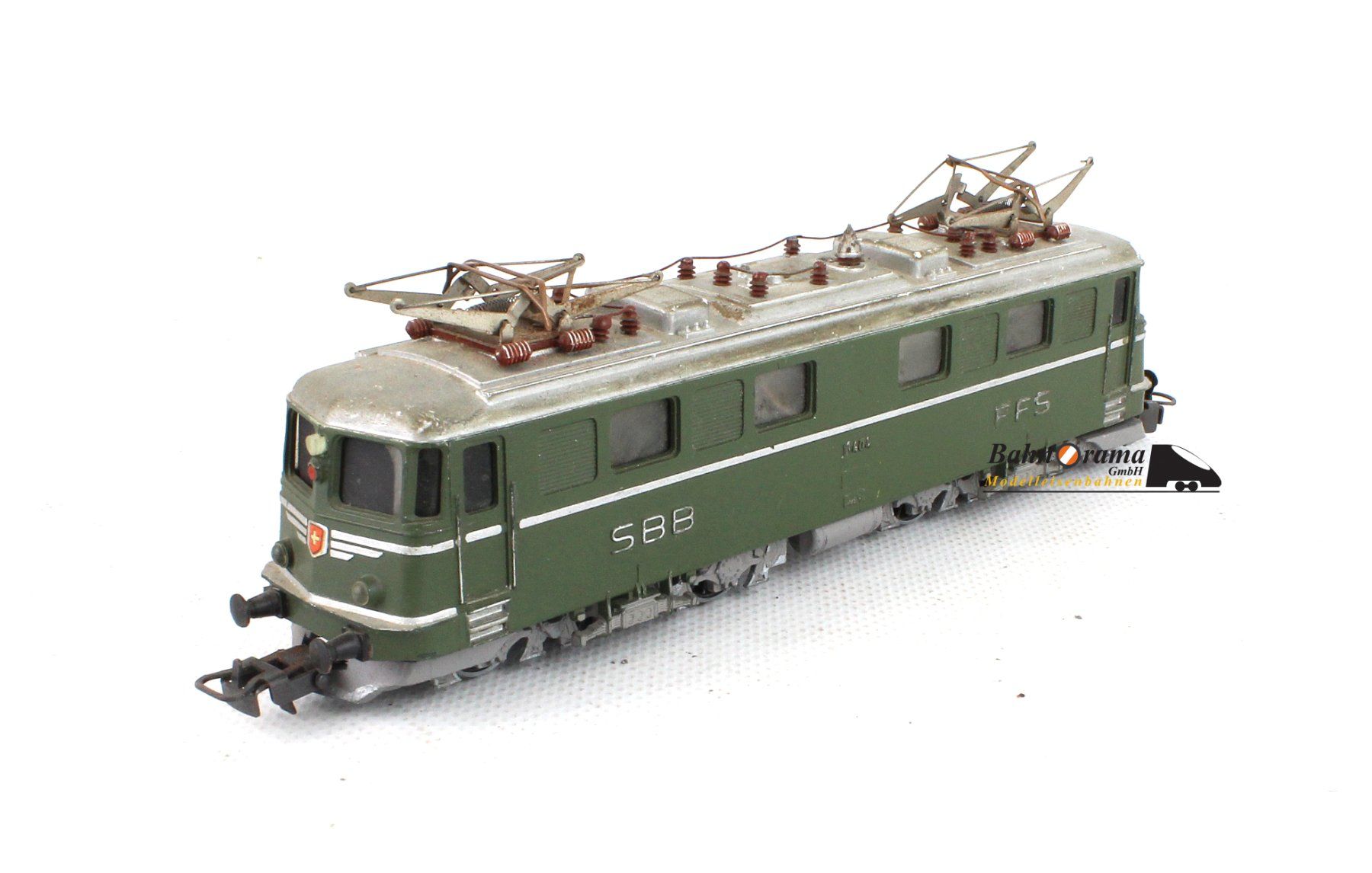 Kleinbahn Modellini di ferrovie: Kleinbahn H0 DC SBB E-Lok Ae 6/611404, Bastelmodell – Difettoso da Bern venduto da Bahnora 1
