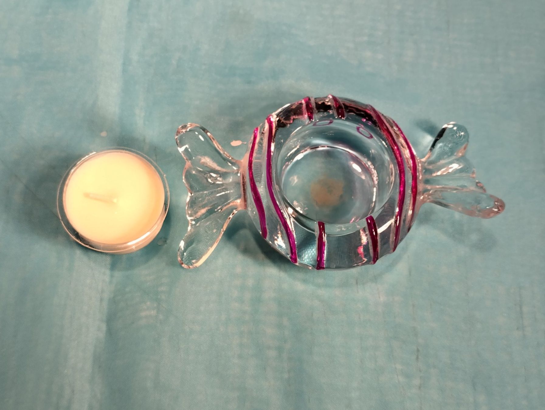 Partylite Portacandele: PartyLite Teelicht Bonbon aus Glas – Nuovo (secondo la descrizione) da Bellach venduto da JingleCherry 2