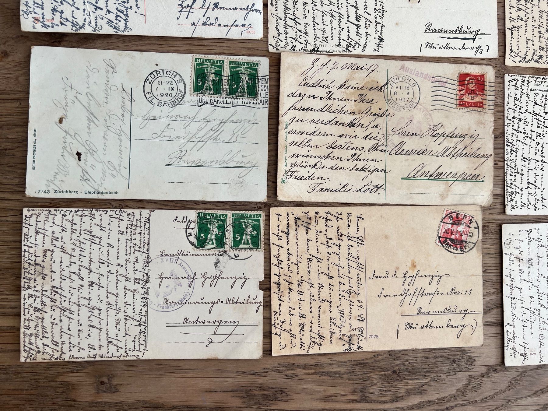 Cartoline postali: Sammlung antike Postkarten Schweiz – Usato da Hermetschwil-Staffeln venduto da militaria-schweiz 6