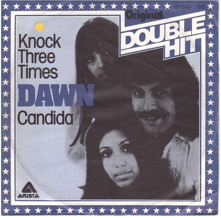 Dischi in vinile: Dawn  --  Knock tree times  Single7 – Usato da Oberwil (Dägerlen) venduto da asteng