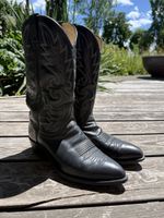 Schwarze Dan Post Herren Cowboy Boots