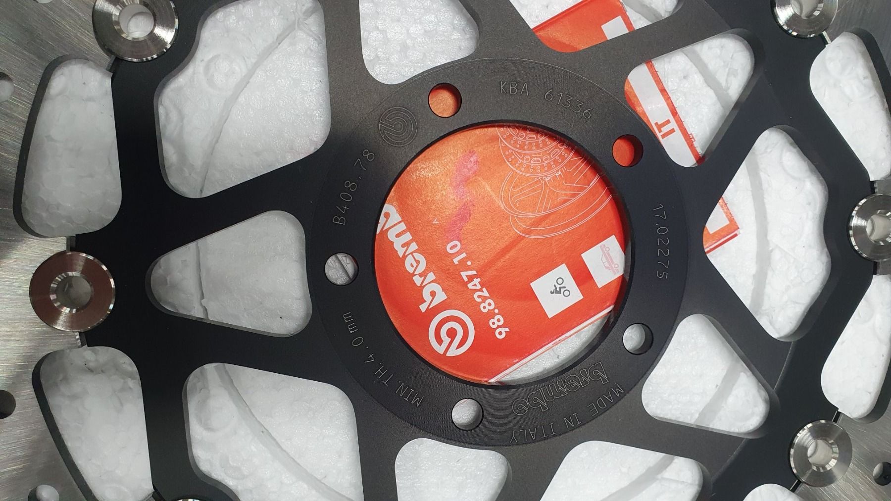 Brembo Tutti i ricambio per moto: Brembo Bremsscheibe Ducati – Nuovo e nell'imballaggio originale da Widnau venduto da Staedler2 2