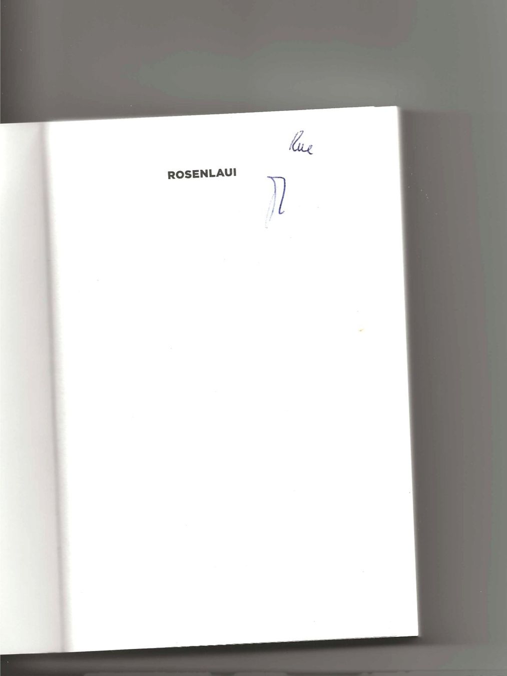 Bücher: Silvia Götschi - Rosenlaui – Gebraucht aus Samstagern von Bladetigi 2
