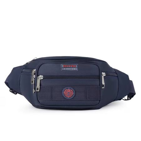 Praktische Bauchtasche mit 6 Fächern, gross und geräumig