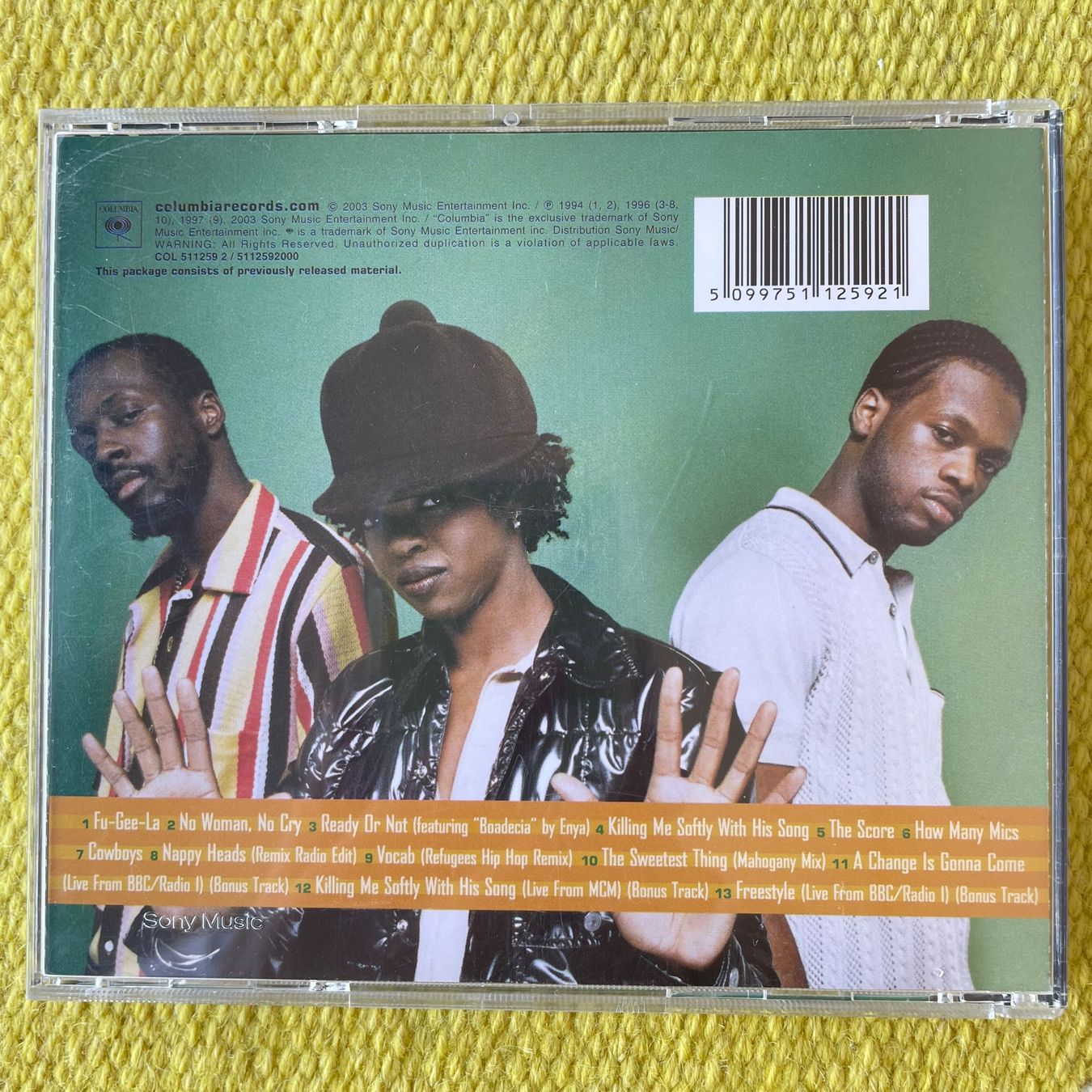 CD: FUGEES-GREATEST HITS – Usato da Rorschacherberg venduto da CD-Roli 1