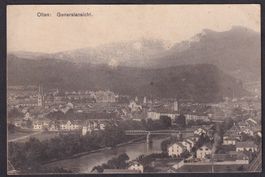 Olten Gesamtansicht Richtung Schöngrund und Trimbach