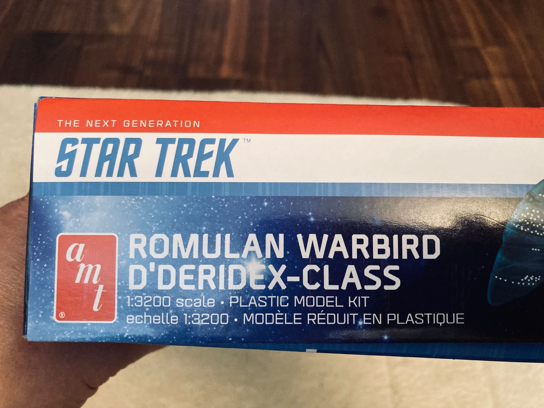 Kit di modellismo & Modellini statici: Star Trek Romulan Warbird D'Deridex-Class 1:3200 Plastic ... – Nuovo e nell'imballaggio originale da Wagenhausen venduto da Novafreund283 2