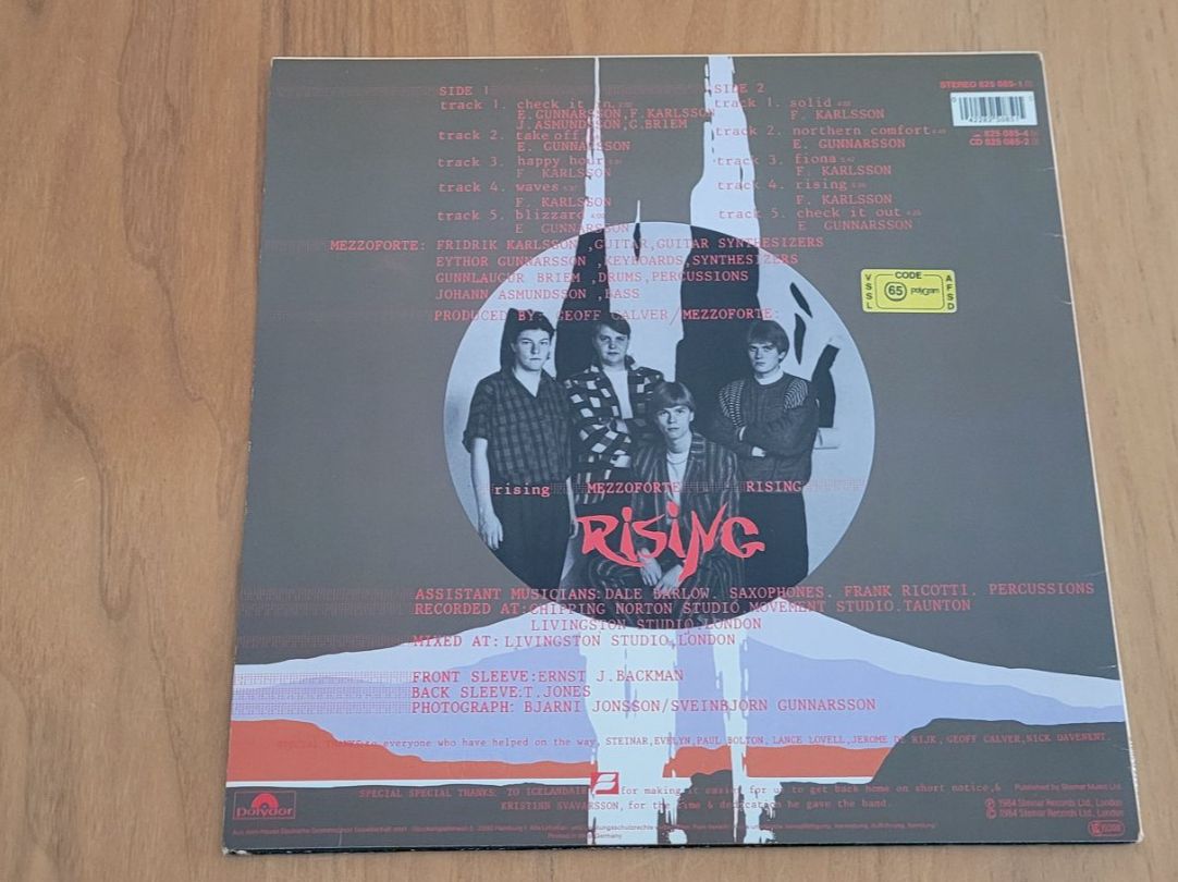Schallplatten: LP Mezzoforte – Gebraucht aus Martigny von MZ-67 1