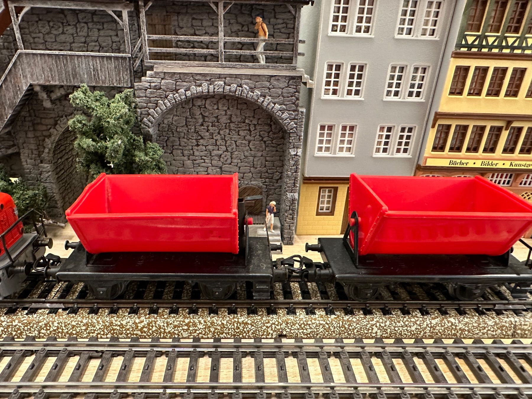 Märklin Modellini di ferrovie: Märklin 3044 EA 800 Kipplorenzug – Usato da Lupsingen venduto da New-Haven 2