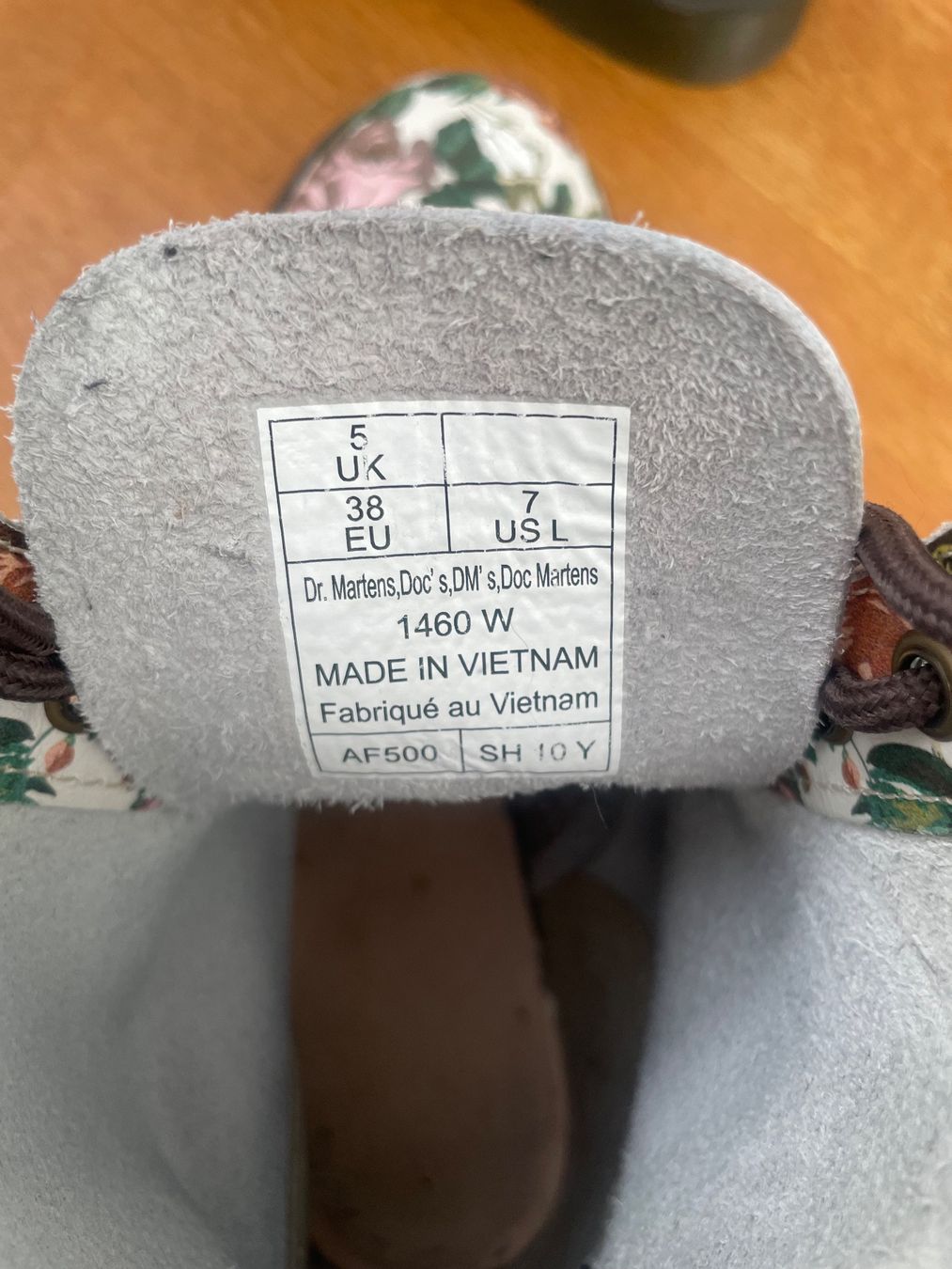 Dr. Martens Damenschuhe: Dr. Martens, Blumenmuster, 38 – Neu (gemäss Beschreibung) aus Zürich von san_z75z 4