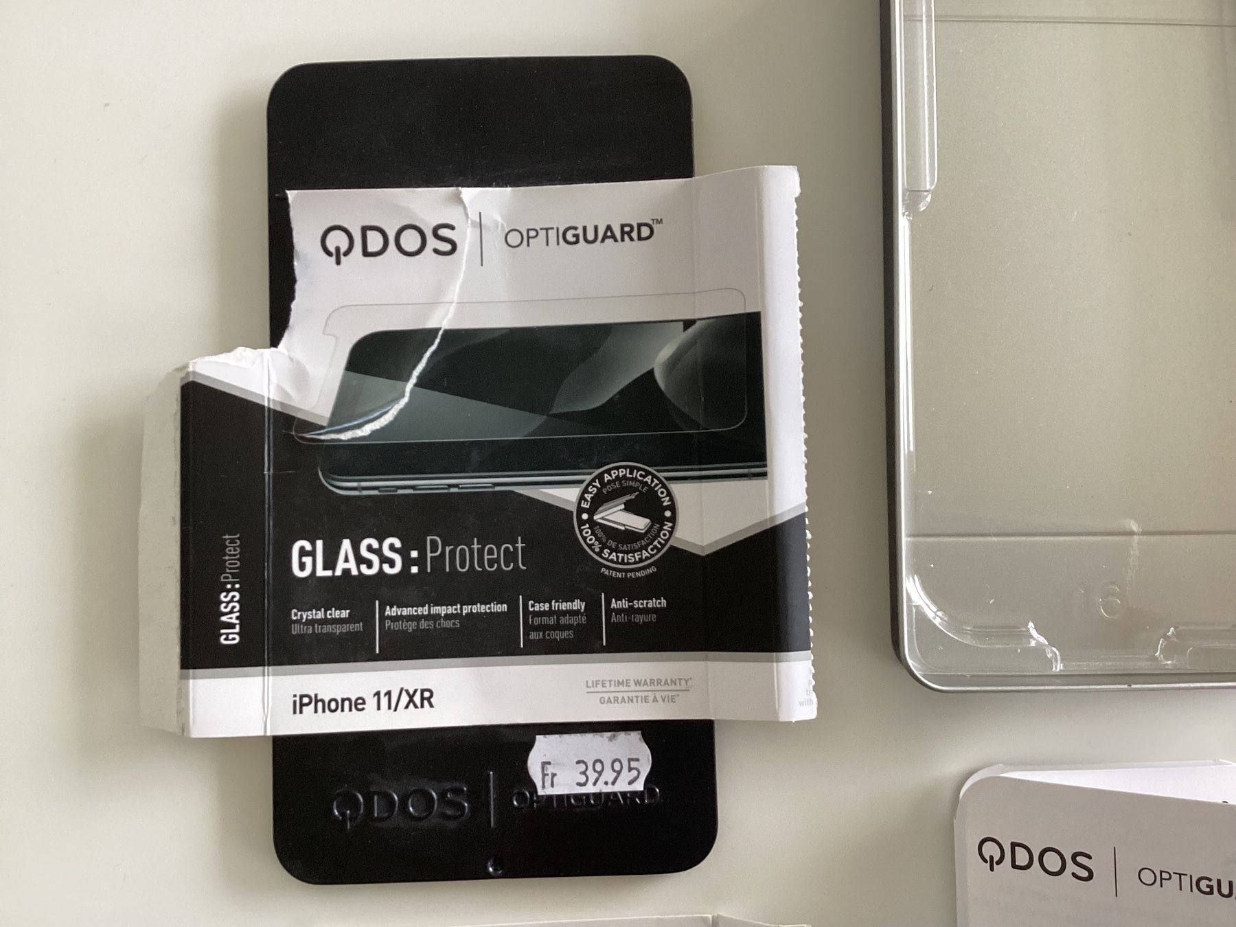 Ritocchi & pellicole di protezione: Glass Protector für IPhone 11/XR – Nuovo (secondo la descrizione) da Wagen venduto da papai1 2