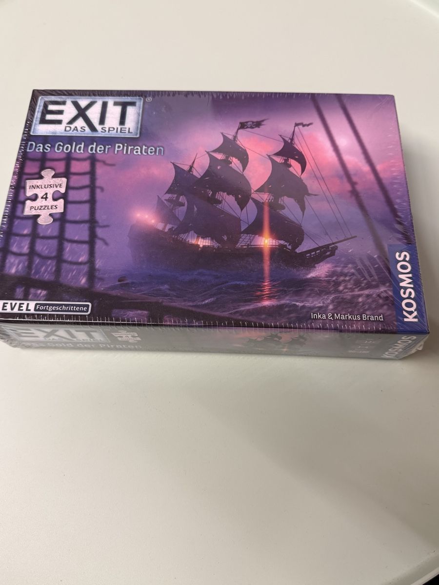 Kosmos Giochi: Exit Spiel: Das Gold der Piraten. NEU – Nuovo e nell'imballaggio originale da Luzern venduto da atlantis24 5