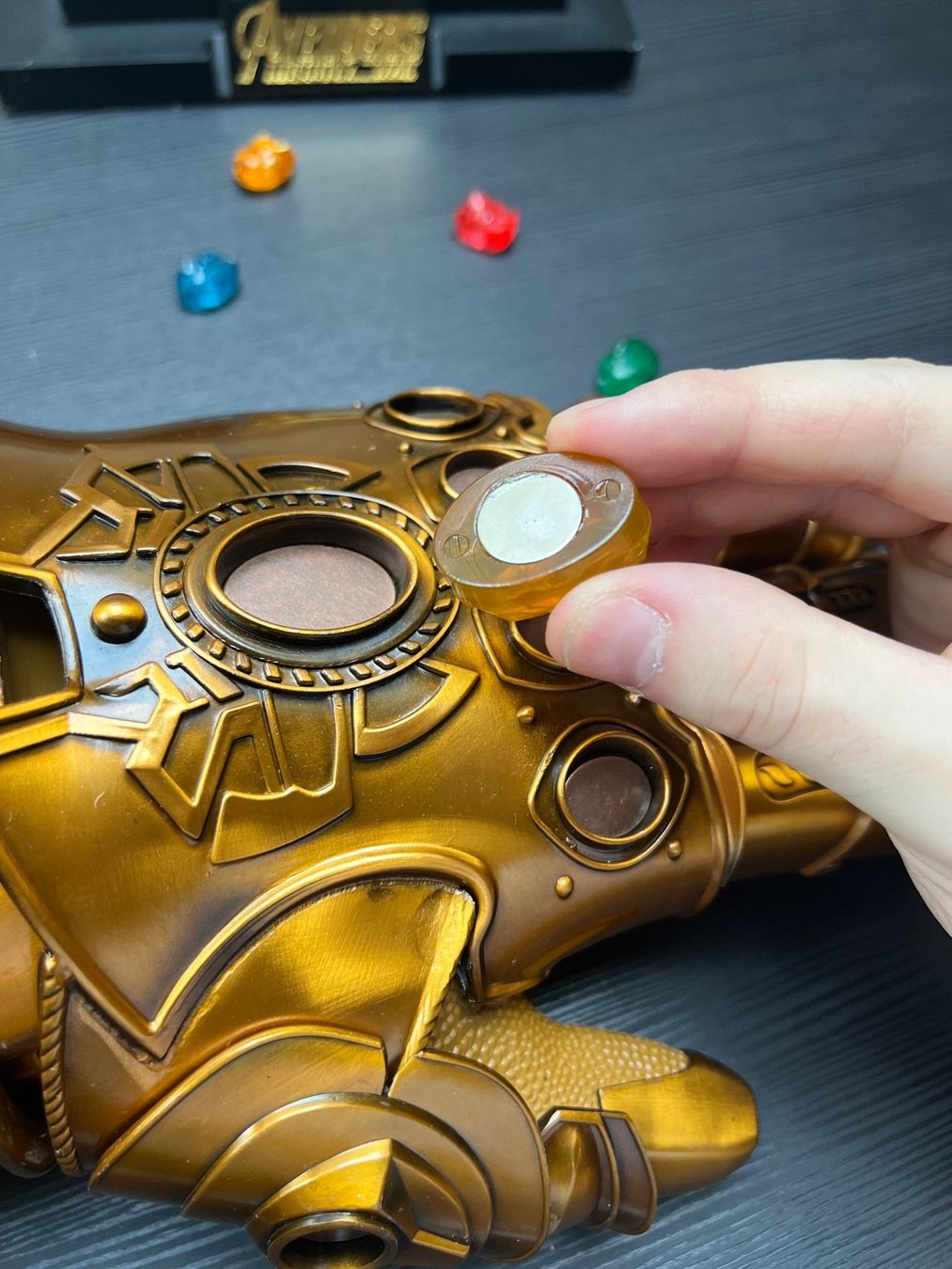 Marvel Statuette: Voll Metall Infinity Gauntlet Thanos Marvel – Nuovo e nell'imballaggio originale da Lohn-Ammannsegg venduto da JarvisSystem2.0 4