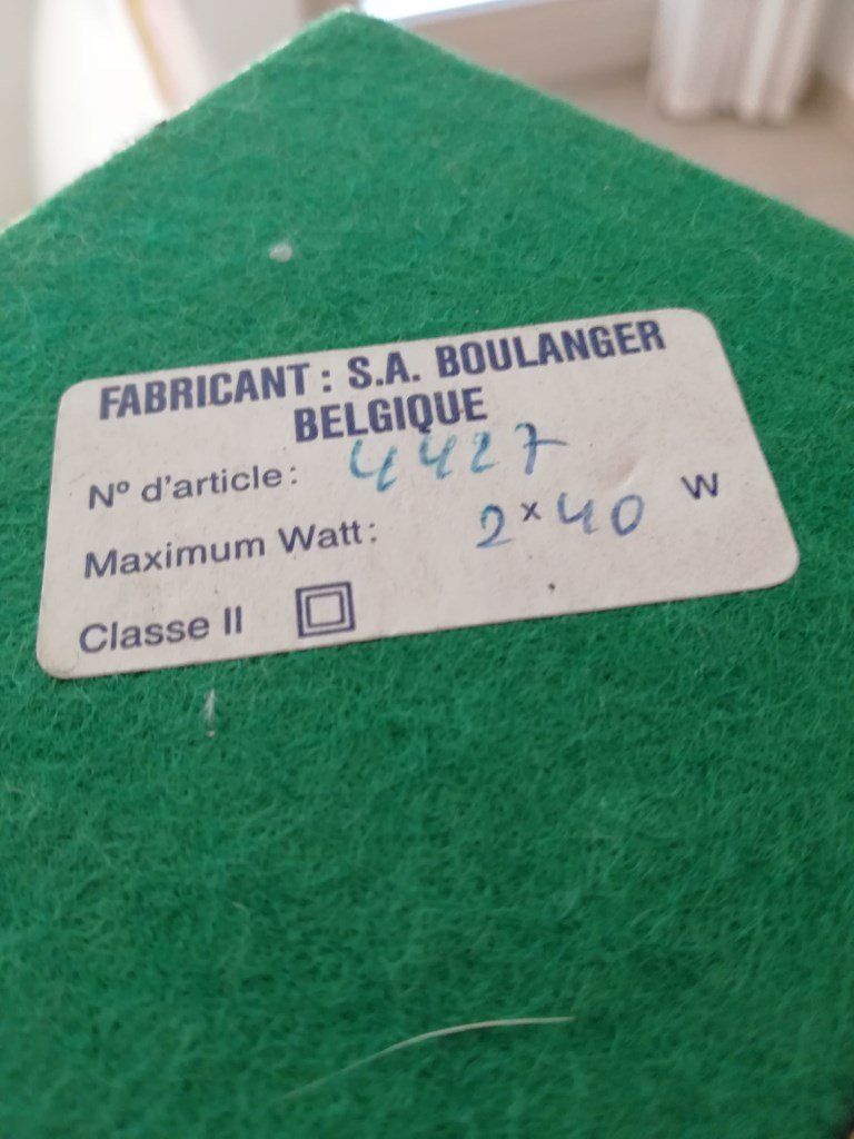 Lampade: Ananasblatt Tischlampe "Boulanger" – Usato da Uster venduto da walderk 3