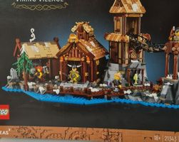 Lego Ideas Wikingerdorf 21343 Set gebraucht