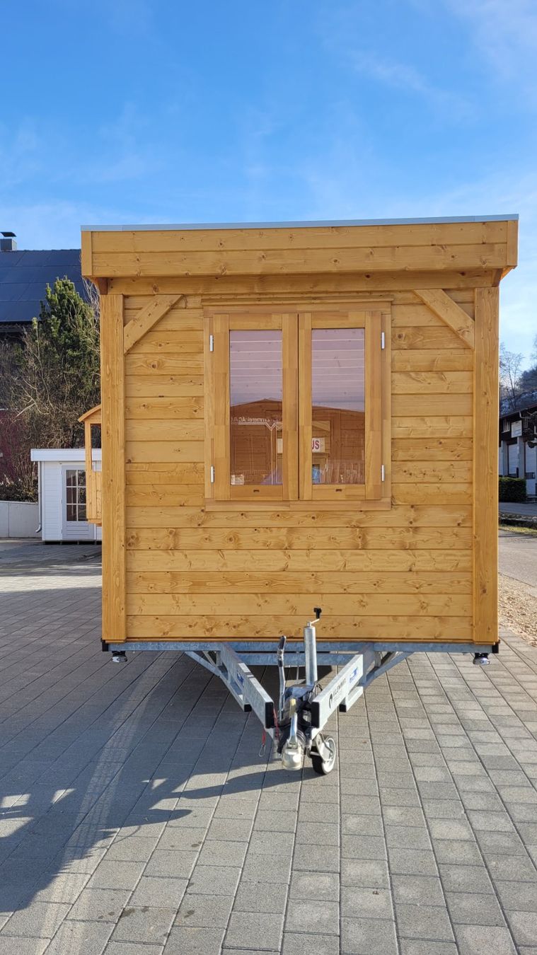 Mobilhome: Tiny Haus Zirkuswagen auf Autoanhänger – Nuovo e nell'imballaggio originale da Diepflingen venduto da Der_billige_max 3