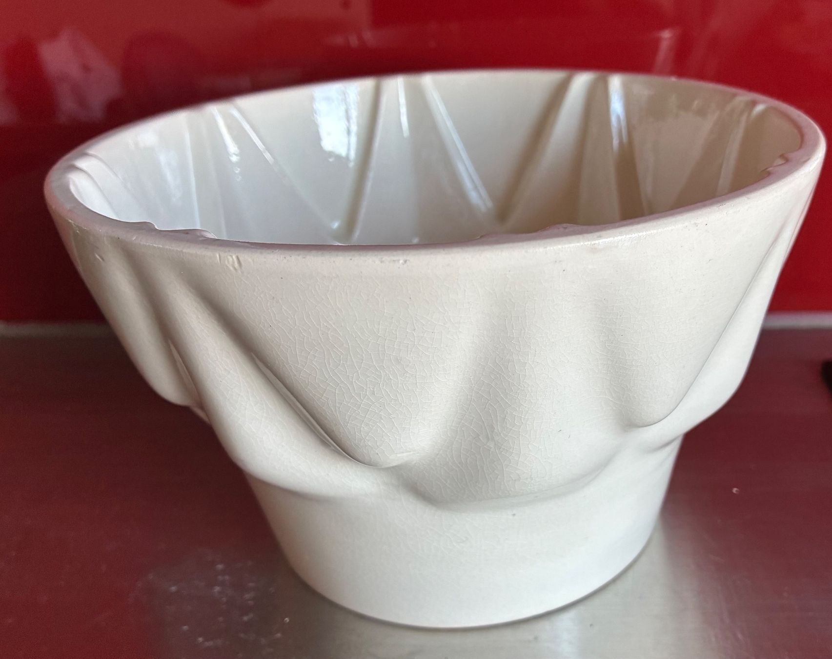 Ciotole: Puddingform Art Déco ca. 1925, Wächtersbach Keramik glasiert – Usato da Zürich venduto da Upippin