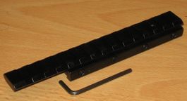 Picatinny Adapter 11mm zu 21mm