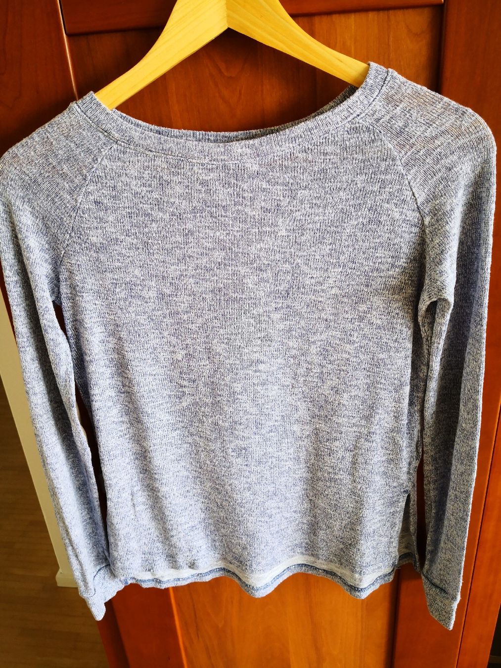 Bershka Tops: Longsleeve von Bershka in Hellblau, Gr. S – Gebraucht aus Wädenswil von coconut1289