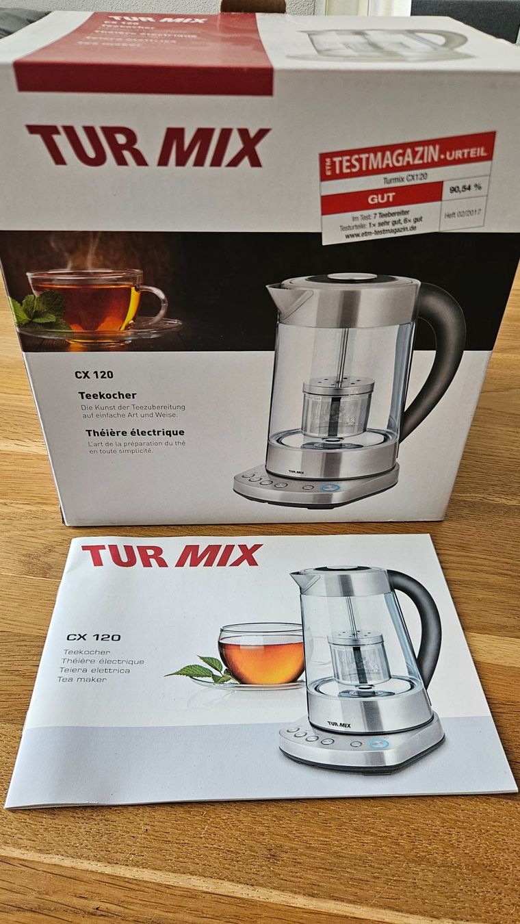 Wasserkocher: TURMIX Teekocher CX120 – Gebraucht aus Brunnen von chief97 2