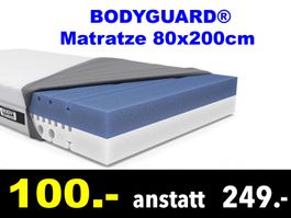 🔴  Matratze BODYGUARD® 80x200cm mittelfest /471B