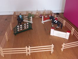 SCHLEICH Reitturnier-Konvolut
