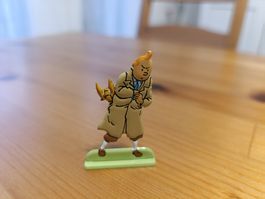 Figurine Tintin en relief diecast Le Sceptre d'Ottokar