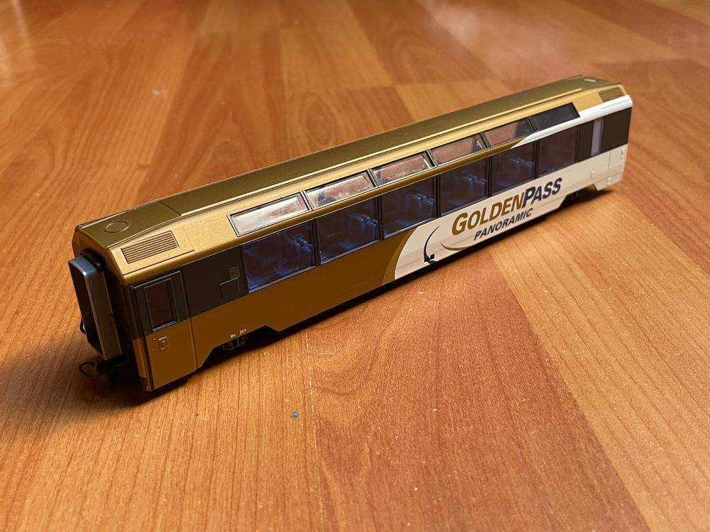 氷河急行 Goldenpass パノラマ車輛(BEMO 3288 311) 模型・プラモデル