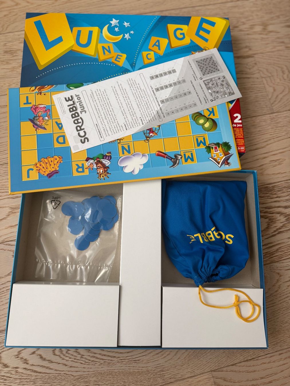 Spiele: Scrabble Junior Jeu de lettres 6-10 ans complet – Neu (gemäss Beschreibung) aus Hirzel von Dream-Box 1