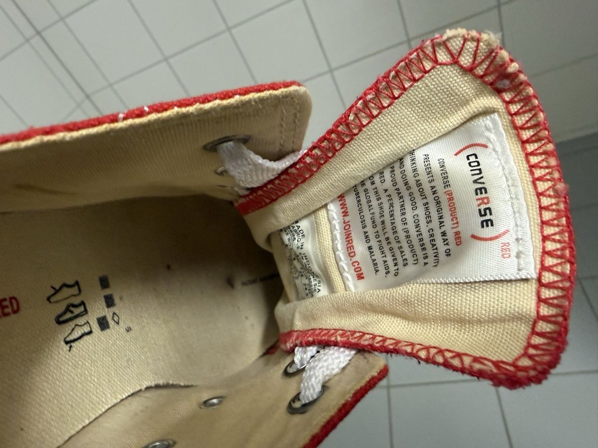 Converse Scarpe da uomo: CONVERSE Rot Gr 39 – Usato da St. Gallen venduto da Emifrei 6