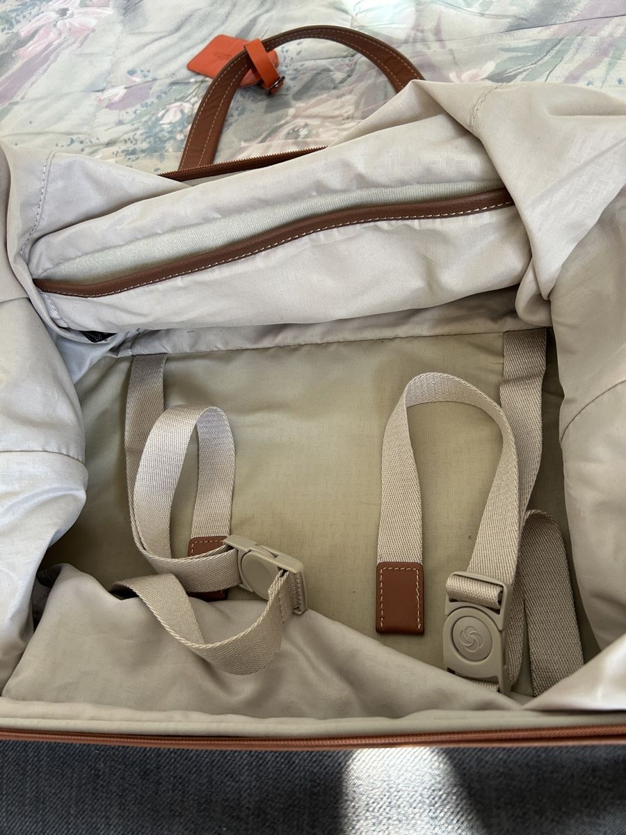 Samsonite Sacs: Samsonite Reisetasche mit Ledergriffen – D'occasion à Spiez par gerybe 3