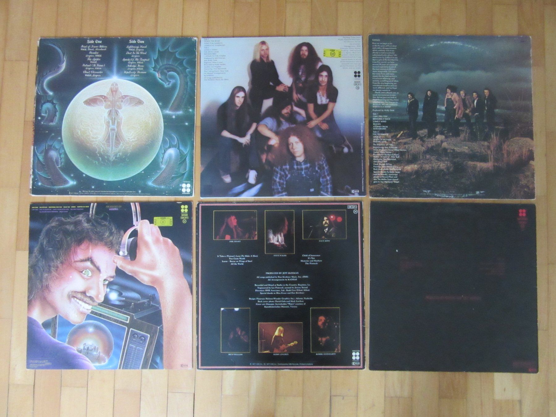 Dischi in vinile: 6 Langspielplatten "KANSAS" – Usato da Degersheim venduto da Tforelle 1